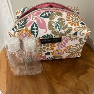Floral Women's Bag - Pink and Green